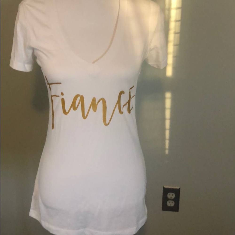 Fiance tee NWOT